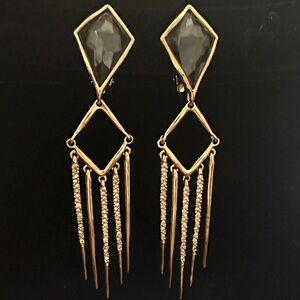 Alexis Bittar Gold Dangle Earrings